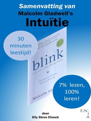 cover image of Samenvatting van Malcolm Gladwell's Intuïtie